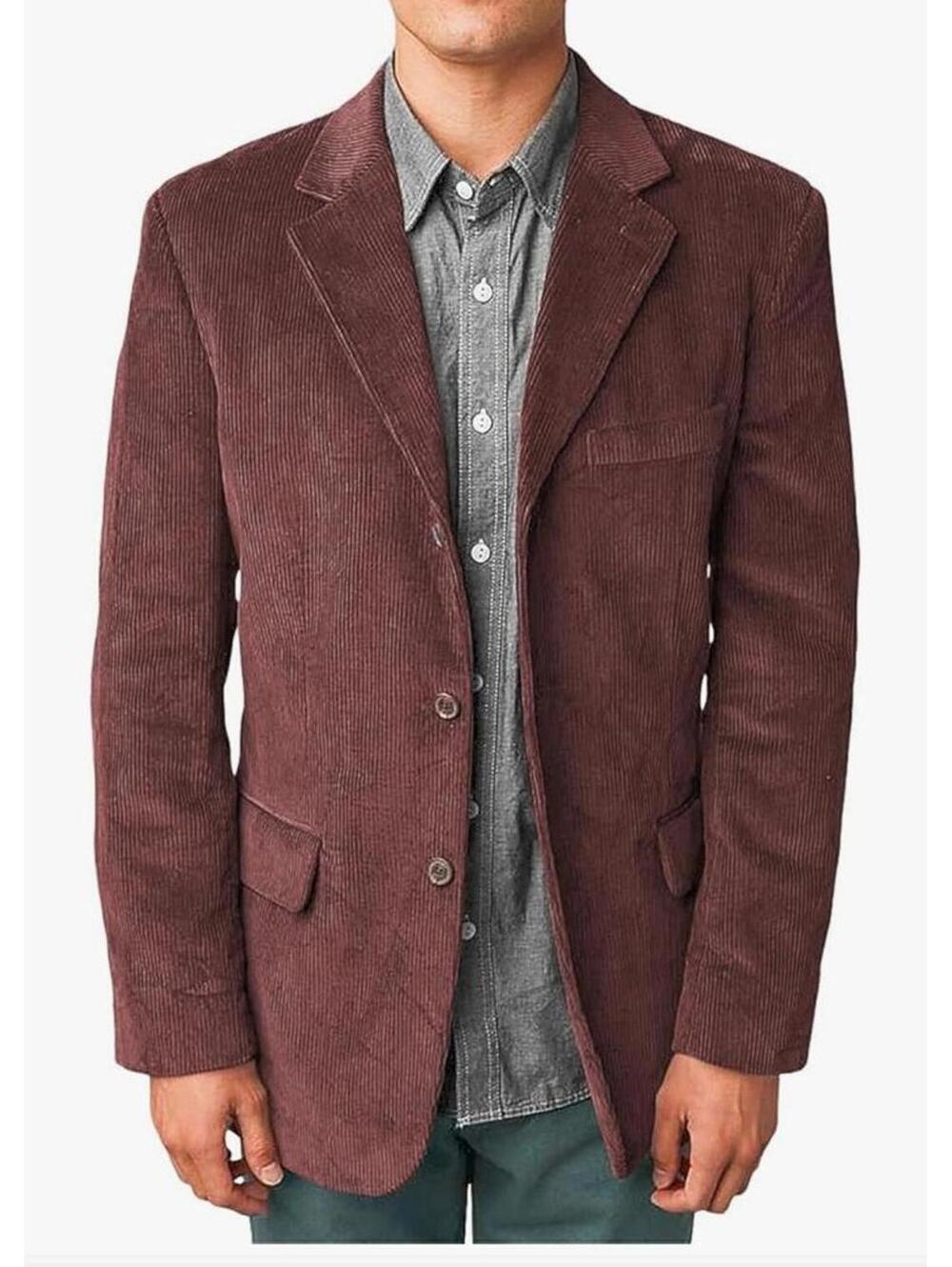 Abbott Elementary Volume 1 Brown Corduroy Blazer Jacket Large